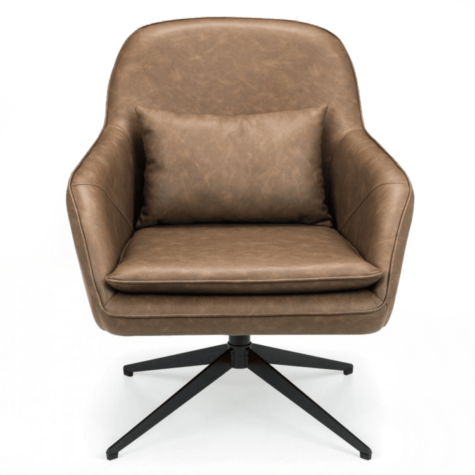 Bowery Swivel Arm Chair