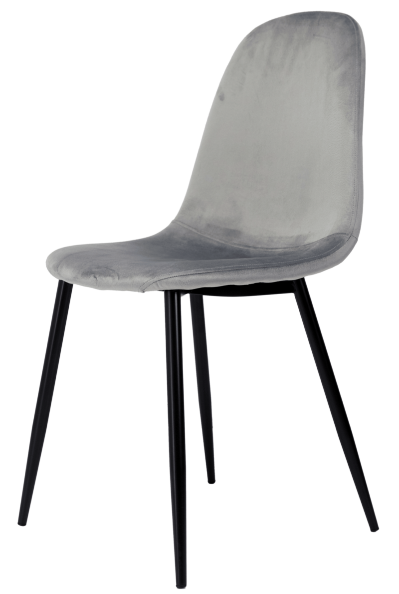 Mundo dining Chair - Grey Velvet