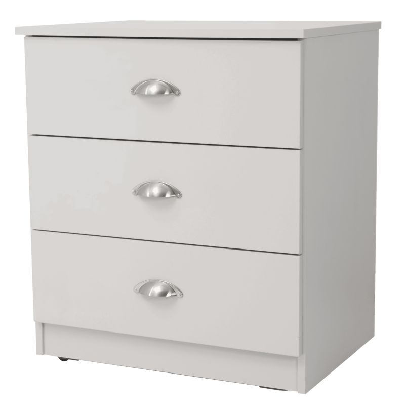 Royale 3 Drawer chest - cashmere